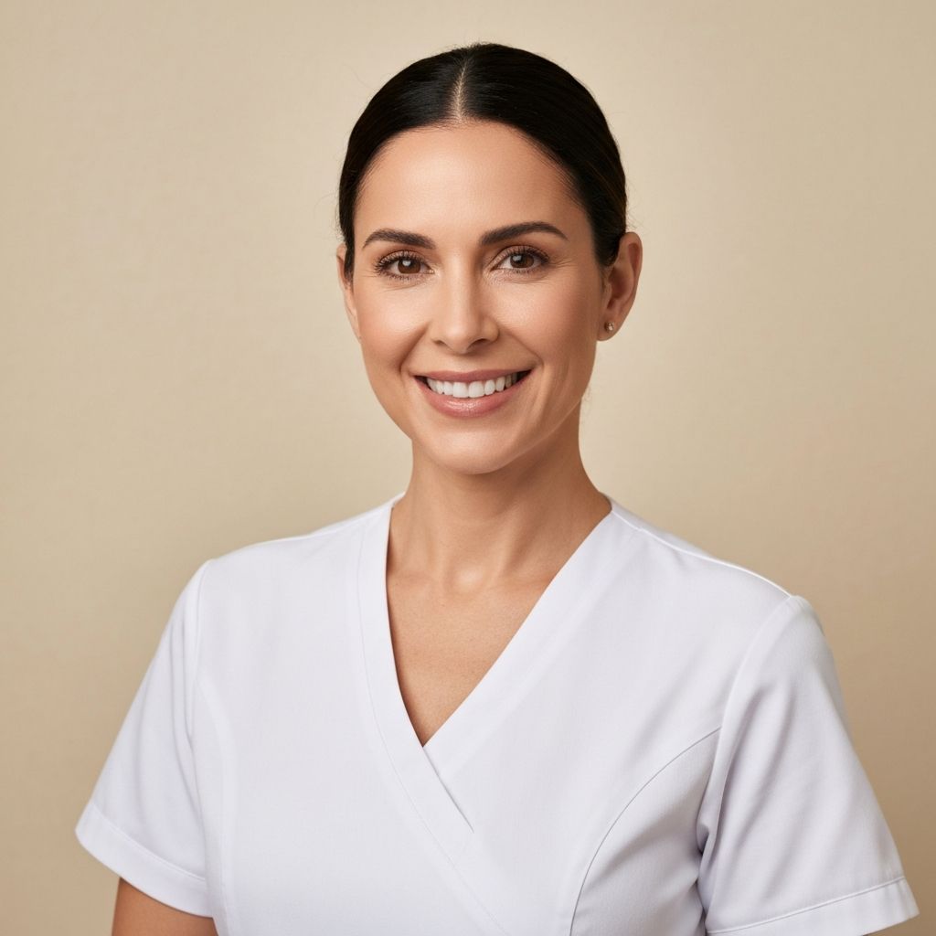 Instrutora do curso de massoterapia
